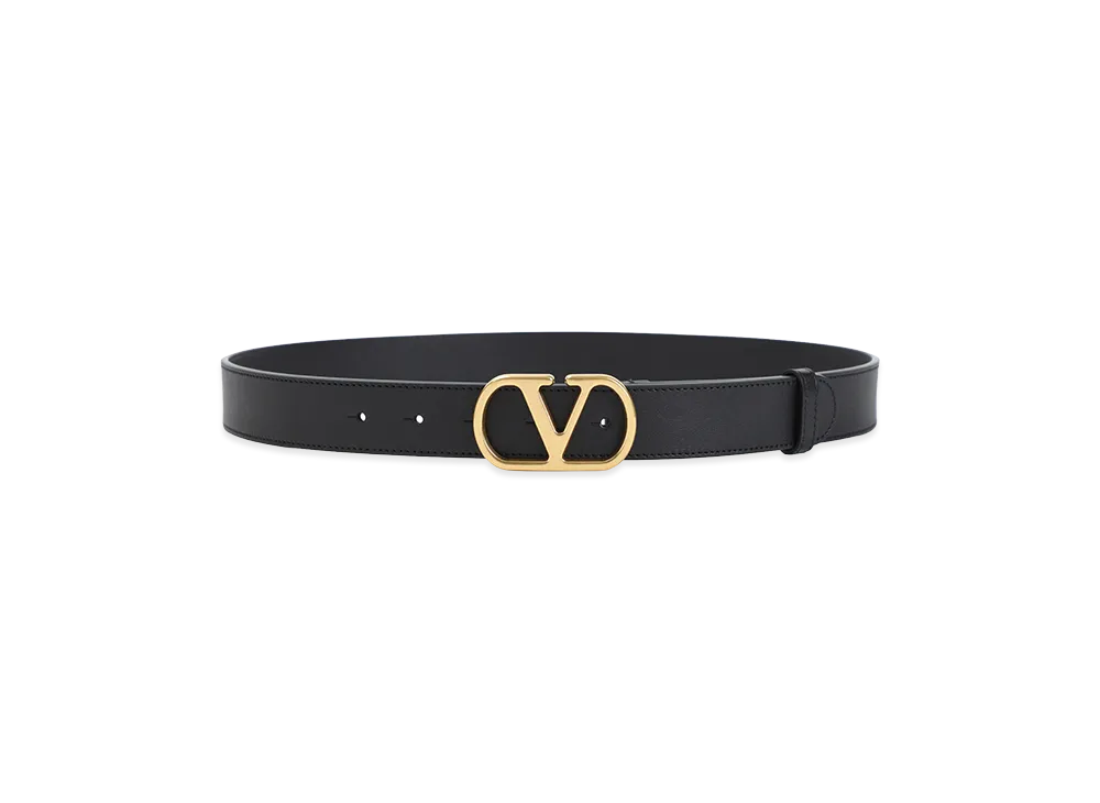 Valentino Women's "Vlogo Signature" Belt "Black"