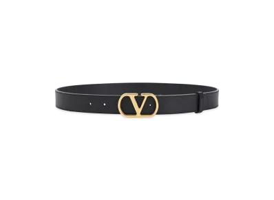 Valentino Women's "Vlogo Signature" Belt "Black"