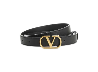 Valentino Women's Vlogo Signature Belt "Black"