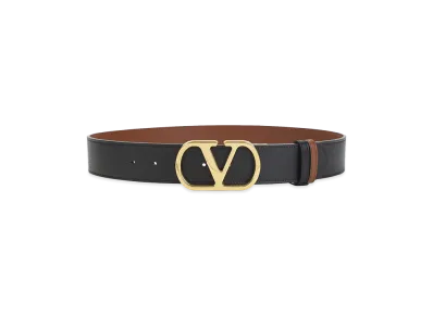 Valentino Garavani Women's H 40 Reversible Belt "Nero"