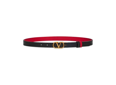 Valentino Women's Vlogo Signature Belt "Black"