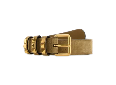 Valentino Women's Suede Belt "Beige"