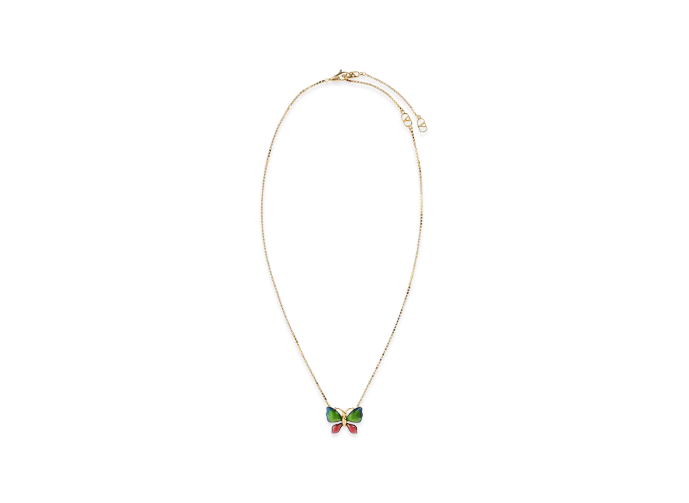 Valentino Metal Vouloirvoler Necklace "Gold"