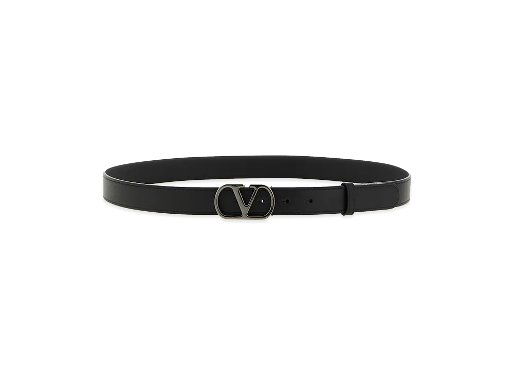 Valentino Garavani 'vlogo Singature' Belt "Black"