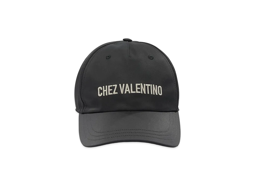 Valentino Baseball Cap With Logo "Black"