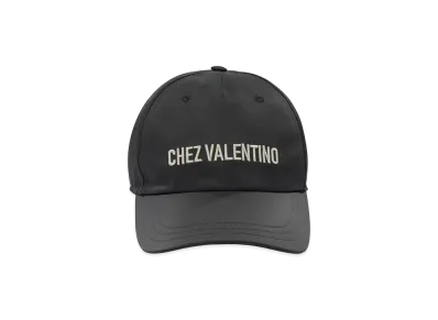 Valentino Baseball Cap With Logo "Black"