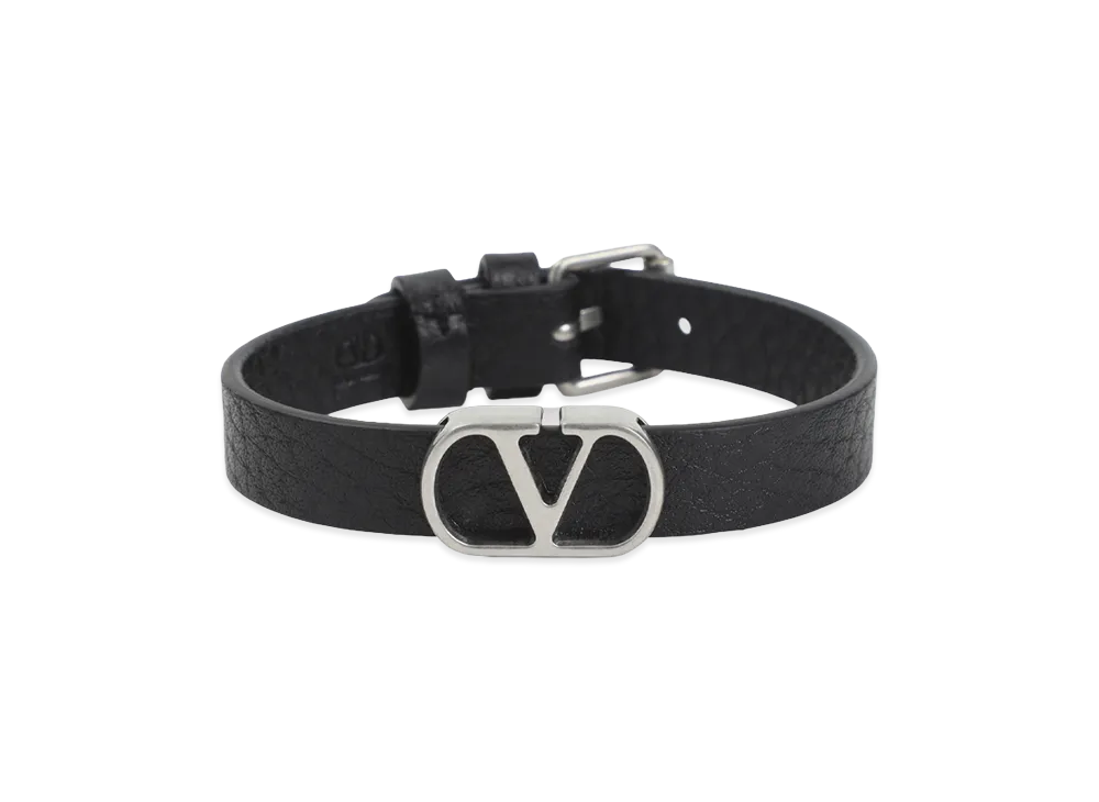 VALENTINO GARAVANI レザーバングル ヴァレンティノ ガラヴァーニ レザー ブレスレット 