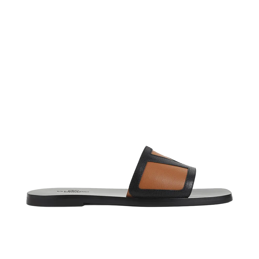 Valentino Garavani Leather Sandals "Black"