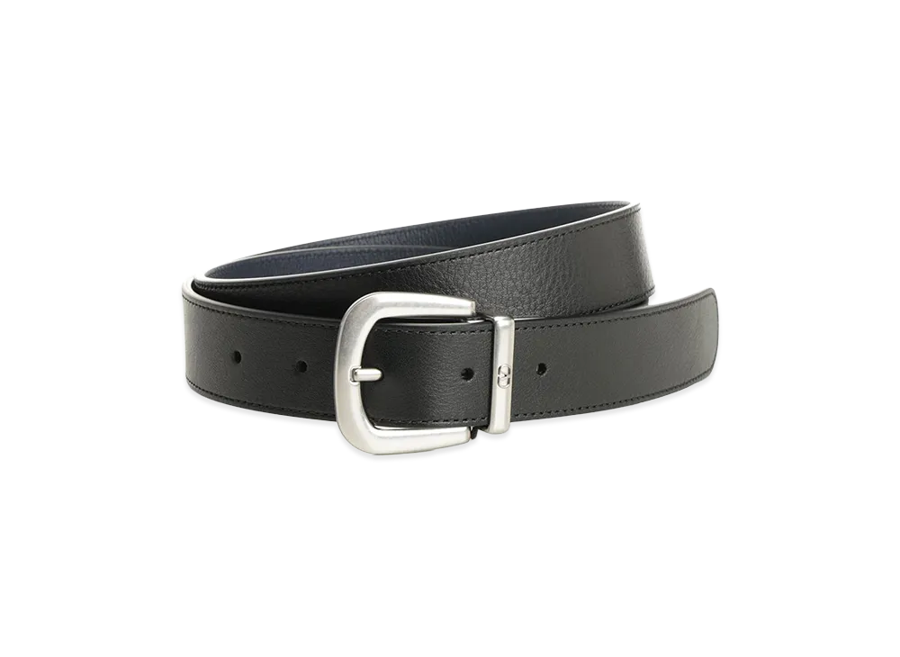 Valentino Belt With Reversible Buckle "Black"