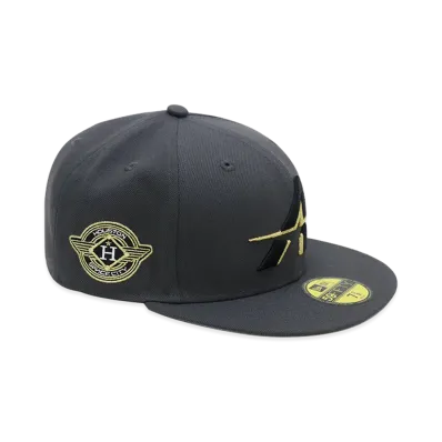 NEW ERA x THE CAP 59Fifty Noir Luxe Houston Astros Graphite "Grey"