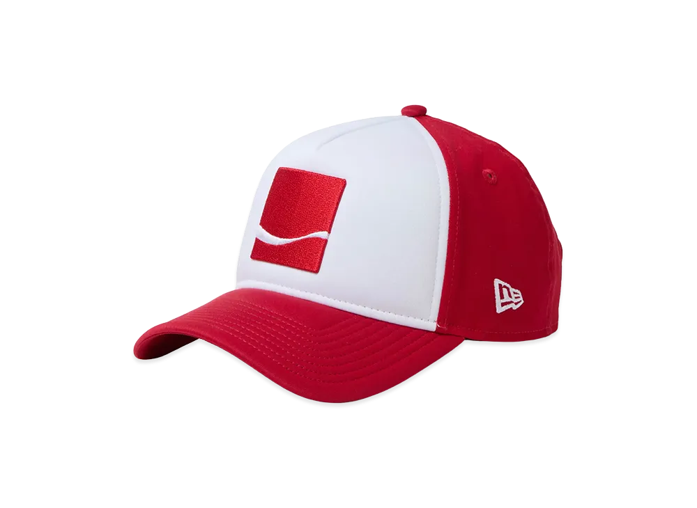 NEW ERA x Coca-Cola 9Forty A-Frame "White/Scarlet"