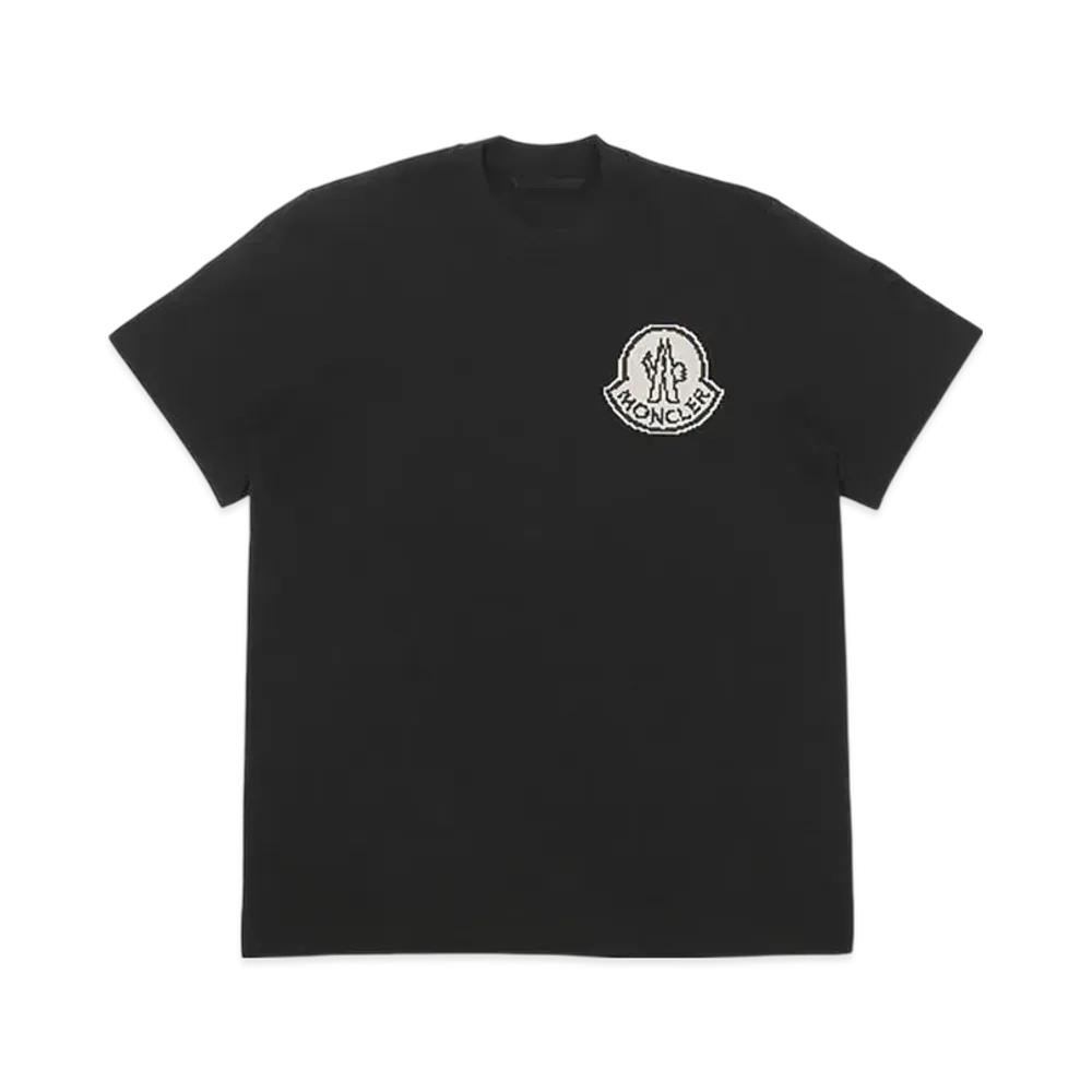 MONCLER T-Shirt Cut And Sew "Black"