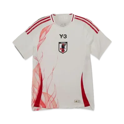 adidas Y-3 Japan National Football Team 2024 Away Authentic Jersey "Core White"