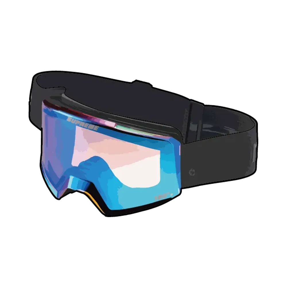 Supreme 100% NORG Goggles "Black"