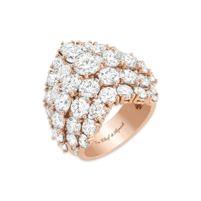 Van Cleef & Arpels A Cheval ring "18K Rose gold/Diamond"