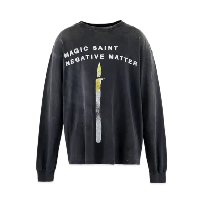 SAINT Mxxxxxx LS TeeCandle "Black"