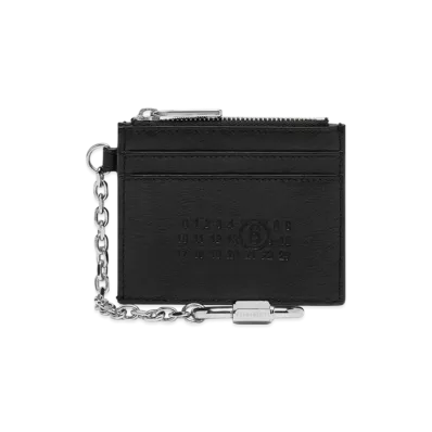 MM6 Maison Margiela Leather Wallet "Black"