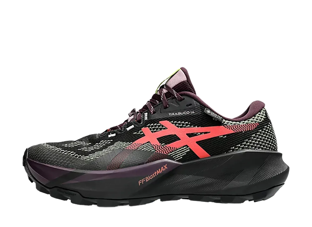 Asics Women's Trabuco 14 GORE-TEX "Black/Dark Aubergine"