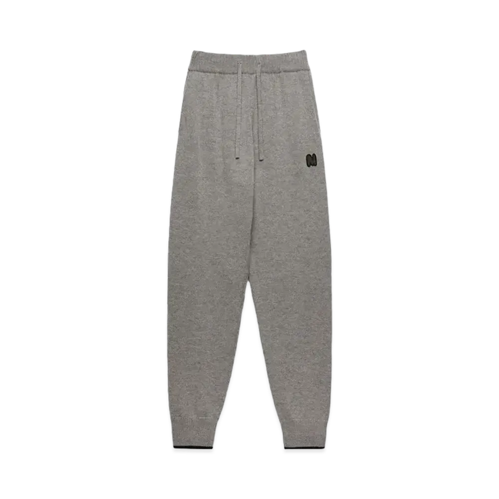 MSGM Melange Blended Cashmere Jogging Pants "Gray"