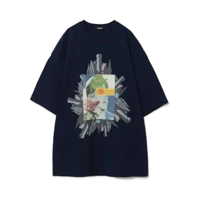 UNDERCOVER Cotton Big T-Shirt "Navy"