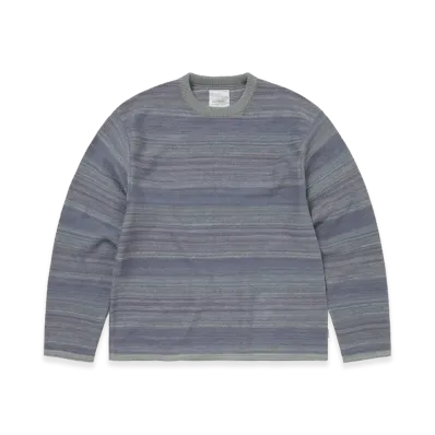thisisneverthat x GRAMICCI Pattern Knit Crew "Sage"