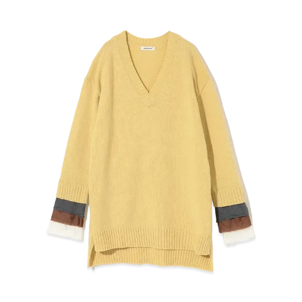 UNDERCOVER Wool X Nylon Long Knit "Yellow"