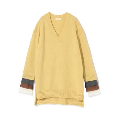 UNDERCOVER Wool X Nylon Long Knit "Yellow"