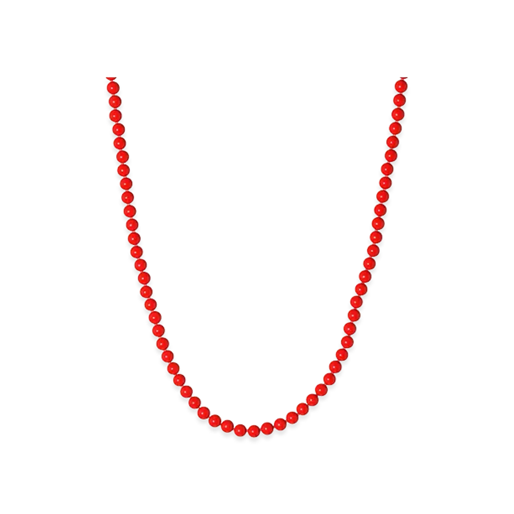 NEEDLES Necklace Red Coral "Red"