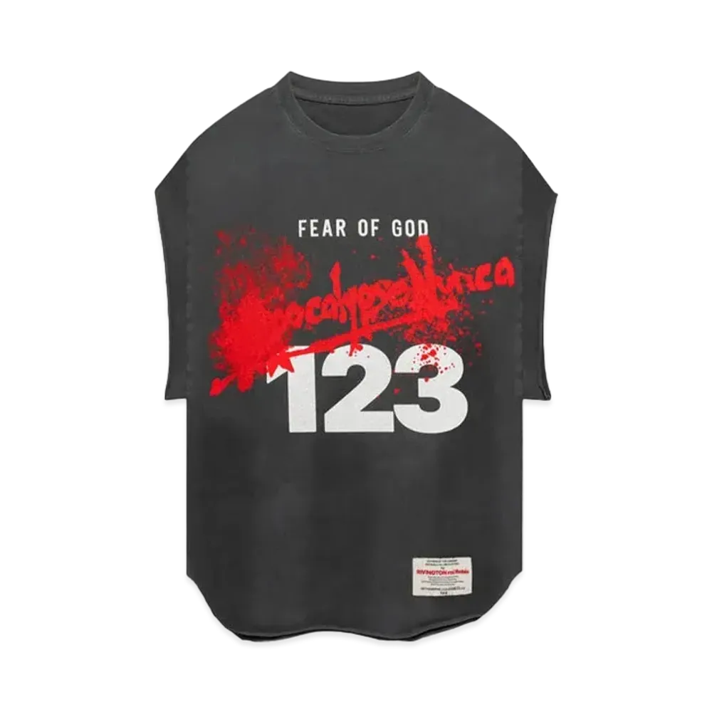 FEAR OF GOD Apocalypse Nunca Cut Off "Vintage Black"