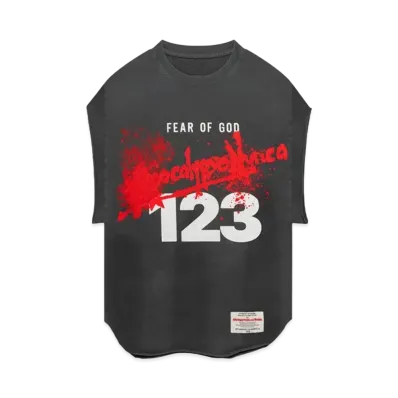FEAR OF GOD Apocalypse Nunca Cut Off "Vintage Black"