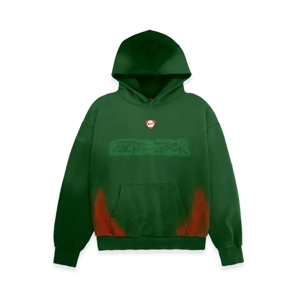Travis Scott Cactus Jack x Nike Mexico Total 90 Hoodie "Green"