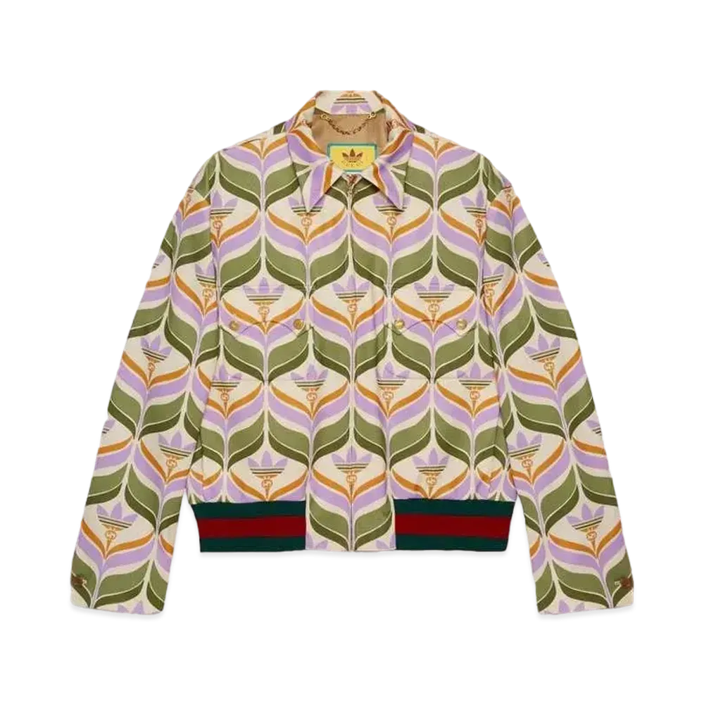 adidas x GUCCI Trefoil Print Jacket "Multi"