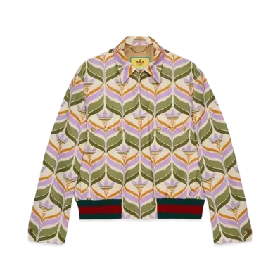 adidas x GUCCI Trefoil Print Jacket "Multi"