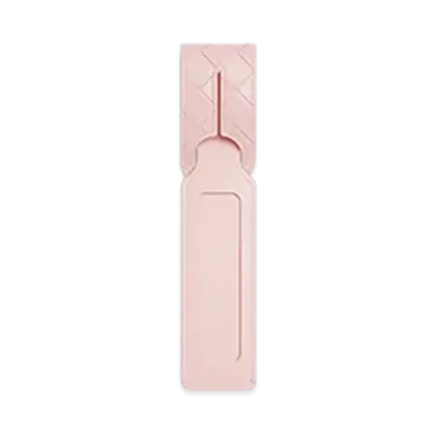 Bottega Veneta Intrecciato Long Tag Holder "Rose"