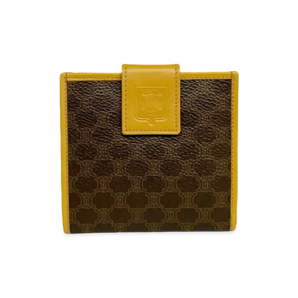 CELINE Macadam PVC Leather Wallet