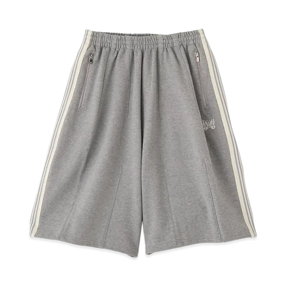 NEEDLES x LHP H.D.Track Shorts - Cotton Jersey "Grey"