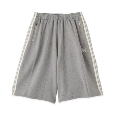 NEEDLES x LHP H.D.Track Shorts - Cotton Jersey "Grey"