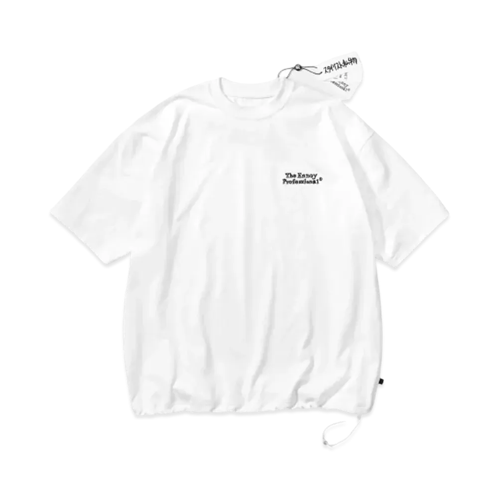ENNOY x DAIWA PIER39 Tech Drawstring Tee by Stefan Marx "White"