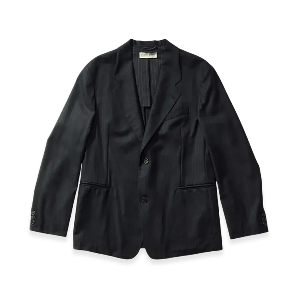 OUR LEGACY Work Shop x Emporio Armani Togo Blazer "Linee Di Mezzanotte Wool"