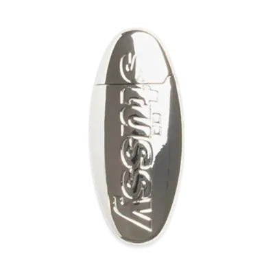 Stussy Metal Pill Lighter Case "Silver"