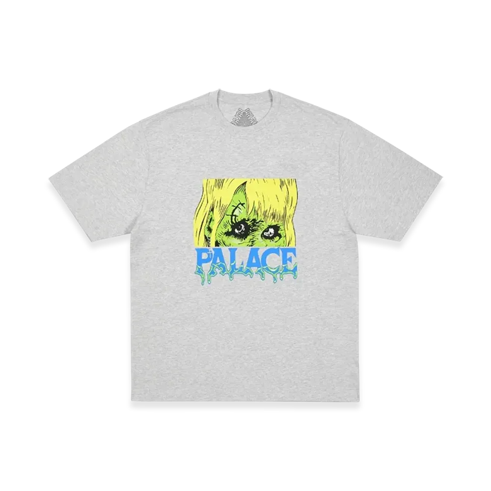 PALACE Ghoul T-Shirt "Grey Marl"