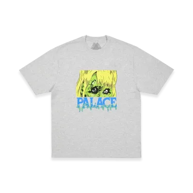 PALACE Ghoul T-Shirt "Grey Marl"