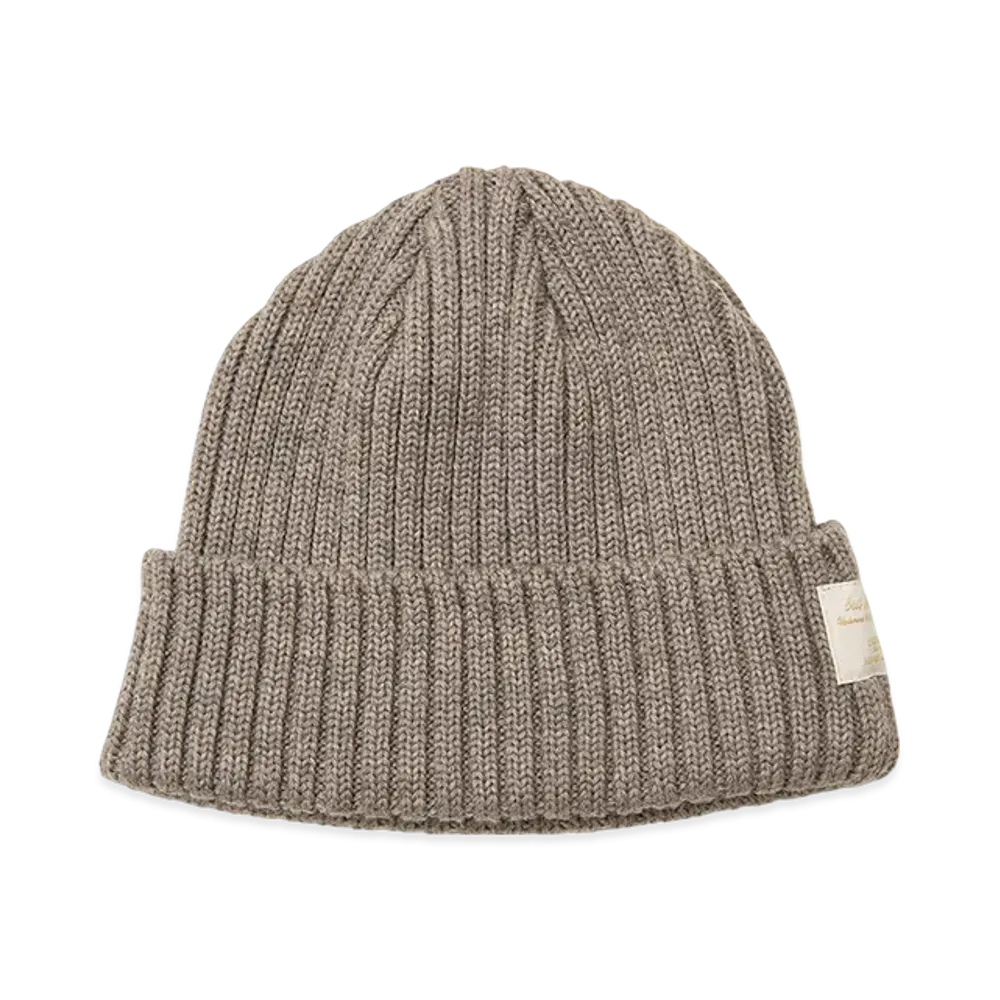 UNDERCOVER x Kijima Takayuki Wool Ribbed Knit Cap "Gray Beige"