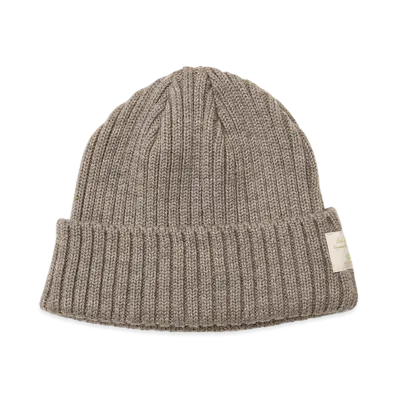 UNDERCOVER x Kijima Takayuki Wool Ribbed Knit Cap "Gray Beige"