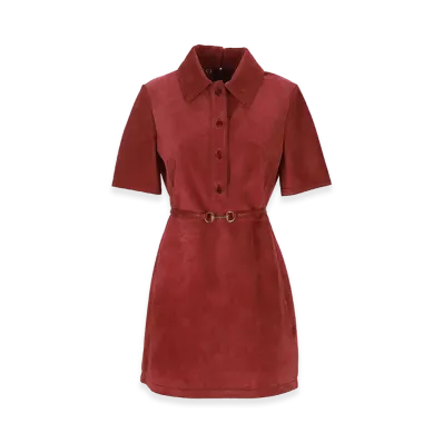GUCCI Women's Dresses "Red"