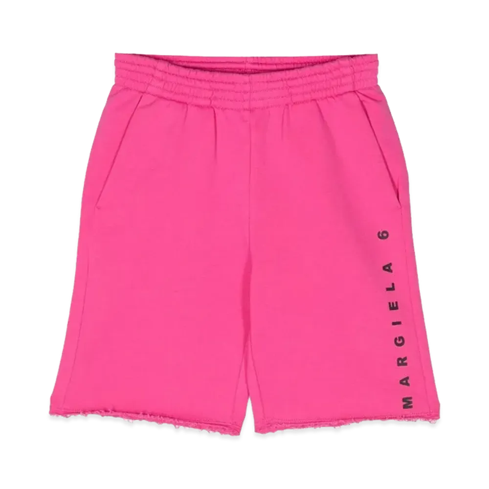 MM6 Maison Margiela Kids Shorts "Fuchsia"