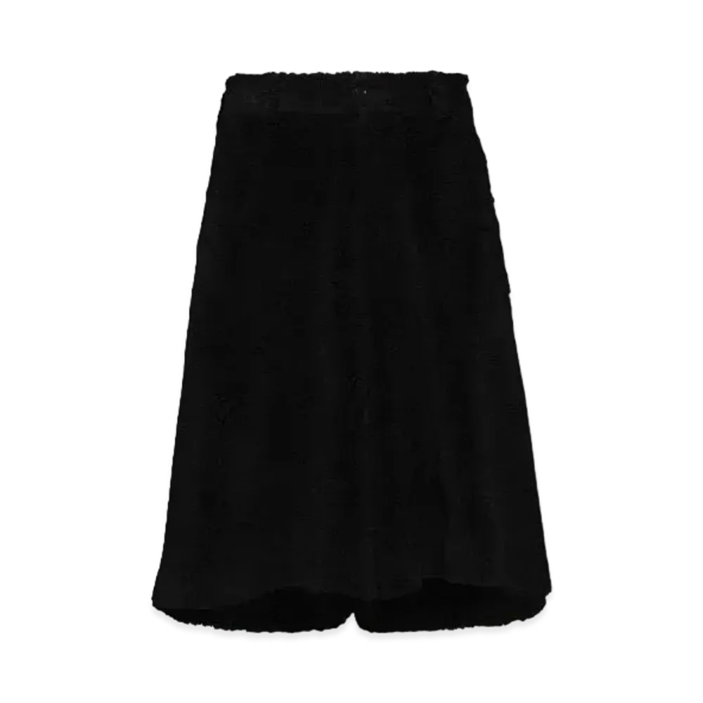 Maison Margiela Teddy Shorts "Black"