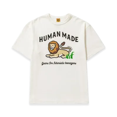 HUMAN MADE Lion T-Shirt "White"
