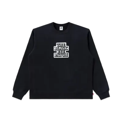 BlackEyePatch OG Label Crew Sweat "Black"