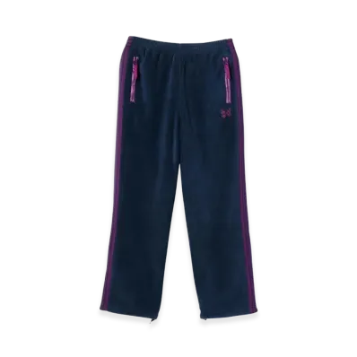 NEEDLES x Beams Fleece Track Pants "Navy/Purple"